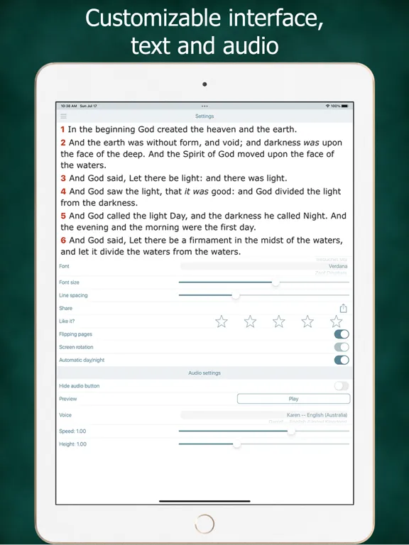Book of Enoch and Audio Bible iPad  Ekran Görüntüleri