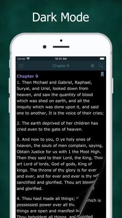 Book of Enoch and Audio Bible Ekran Görüntüleri
