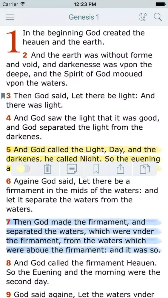 Geneva Holy Bible Ekran Görüntüleri
