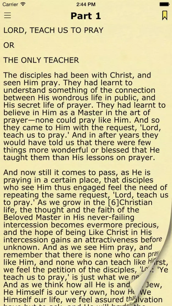 ภาพหน้าจอของ Lord Teach Us To Pray by Andrew Murray