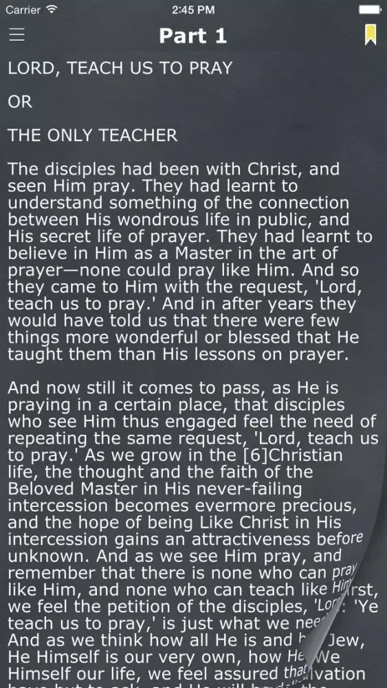 ภาพหน้าจอของ Lord Teach Us To Pray by Andrew Murray