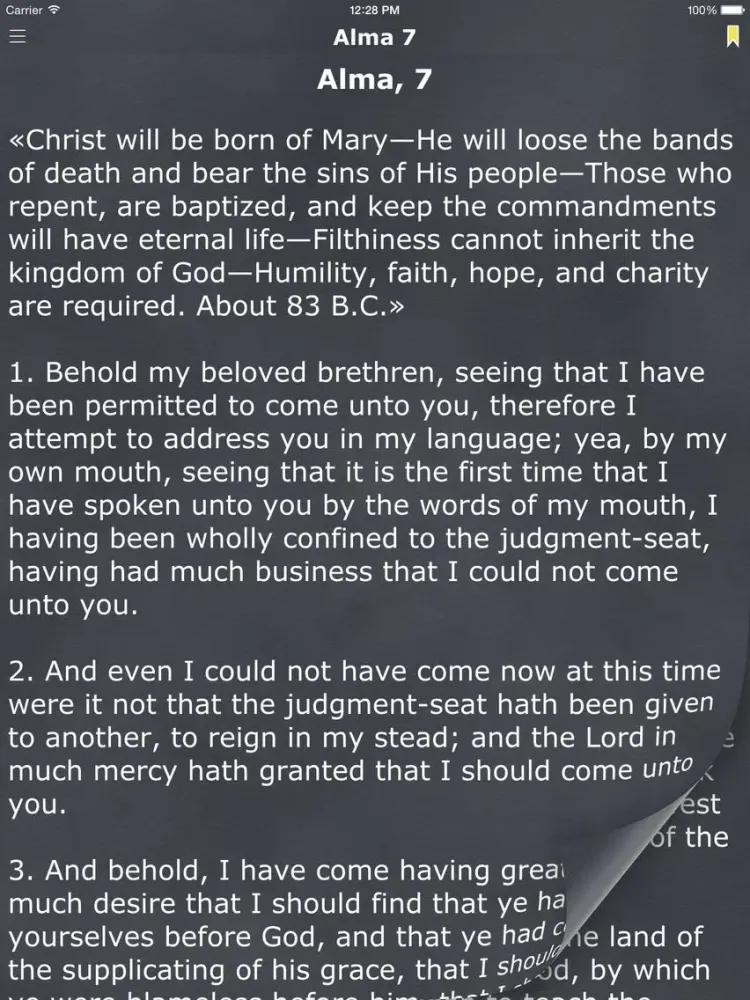 Capturas de tela do The Book of Mormon. Another Testament of Jesus Christ iPad 