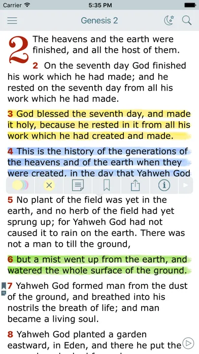 Screenshot di Bible International Version