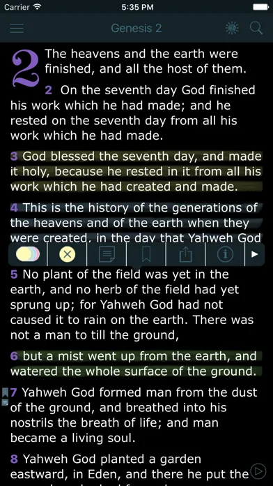 Screenshot di Bible International Version