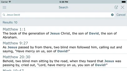 Screenshot di Bible International Version