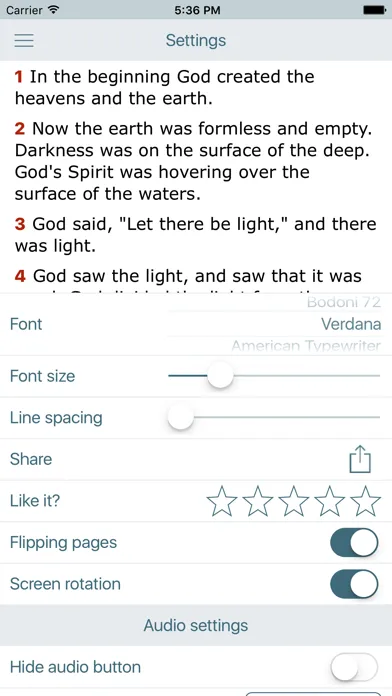 Screenshot di Bible International Version