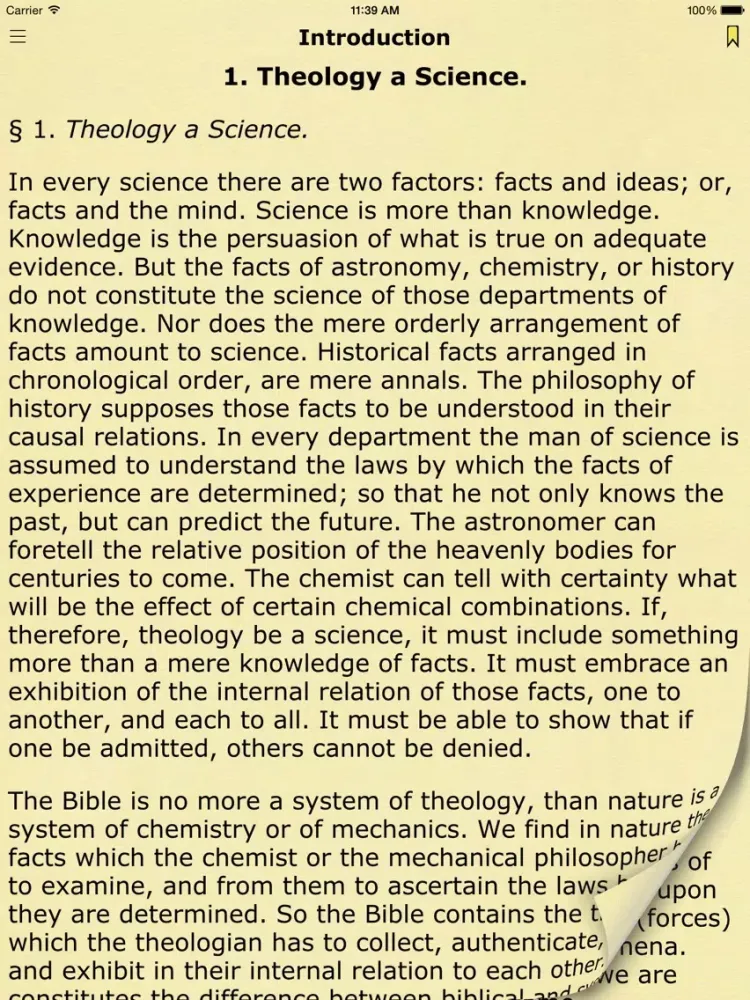 Ảnh chụp màn hình của Systematic Theology (Christian Theology) iPad 