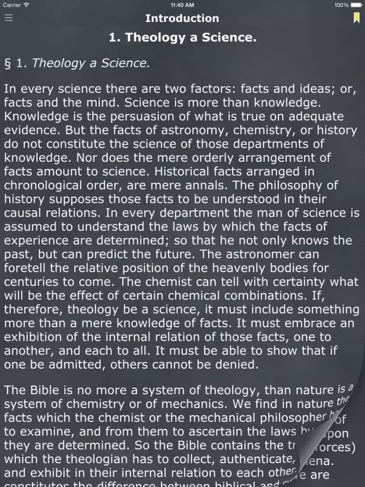 Ảnh chụp màn hình của Systematic Theology (Christian Theology) iPad 