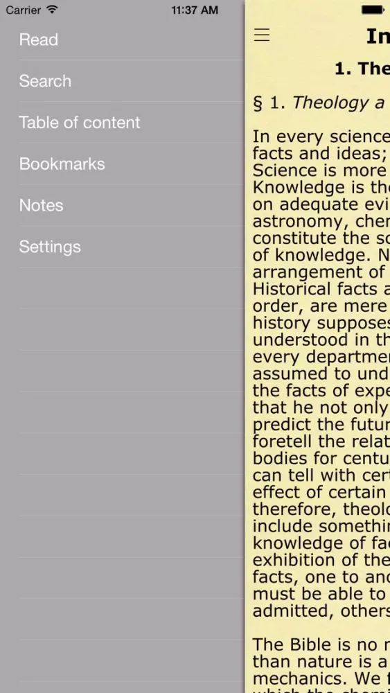 Ảnh chụp màn hình của Systematic Theology (Christian Theology)