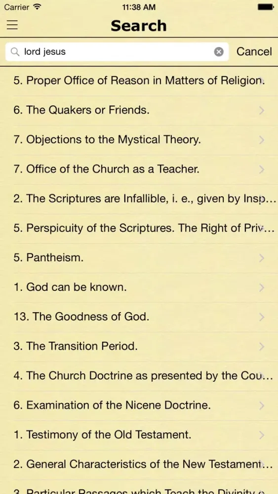 Ảnh chụp màn hình của Systematic Theology (Christian Theology)