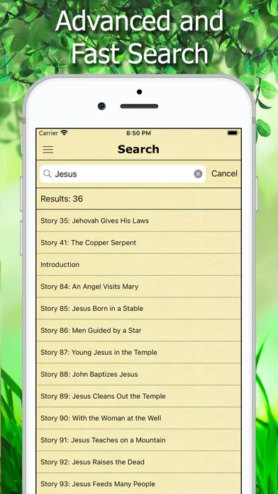Ảnh chụp màn hình của Bible Stories in English New