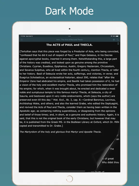 Lost Bible Books and Apocrypha iPad  Screenshots
