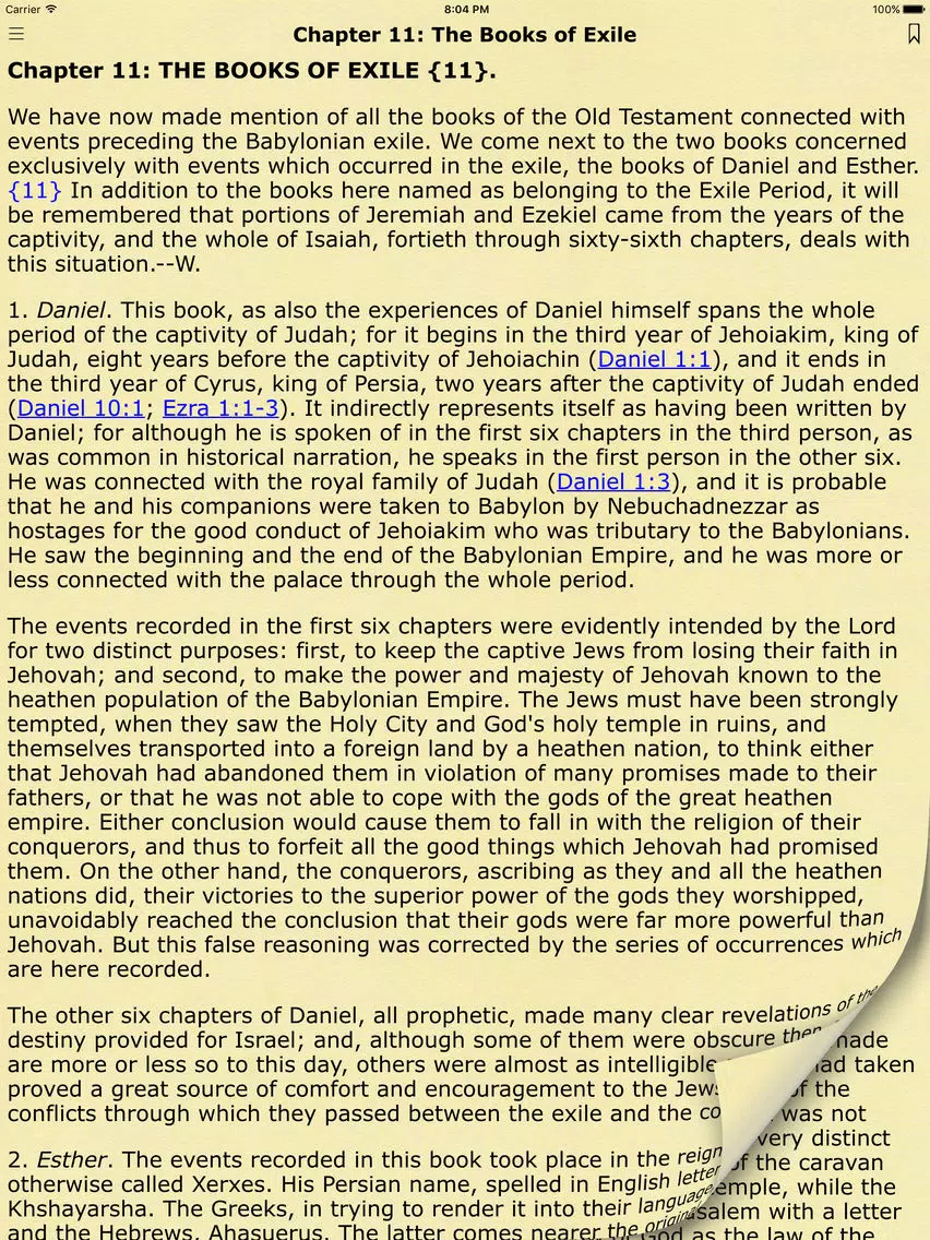 Bible Study Guide with King James Bible Verses iPad  Screenshots