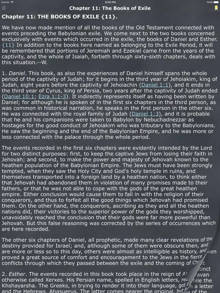 Bible Study Guide with King James Bible Verses iPad  Screenshots
