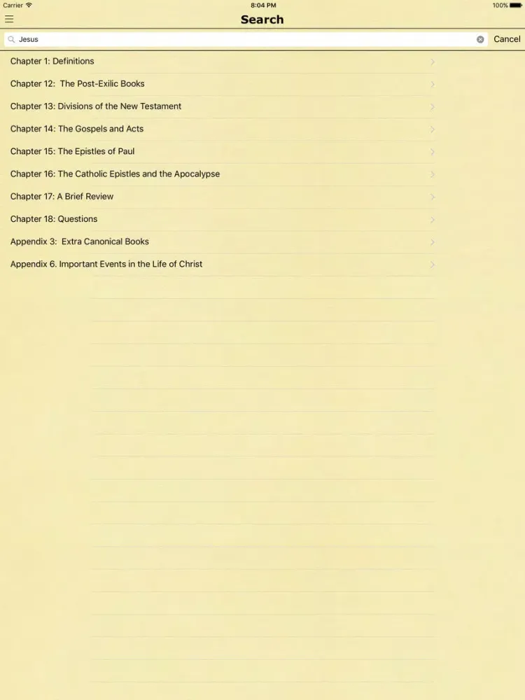 Скриншоты Bible Study Guide with King James Bible Verses iPad 