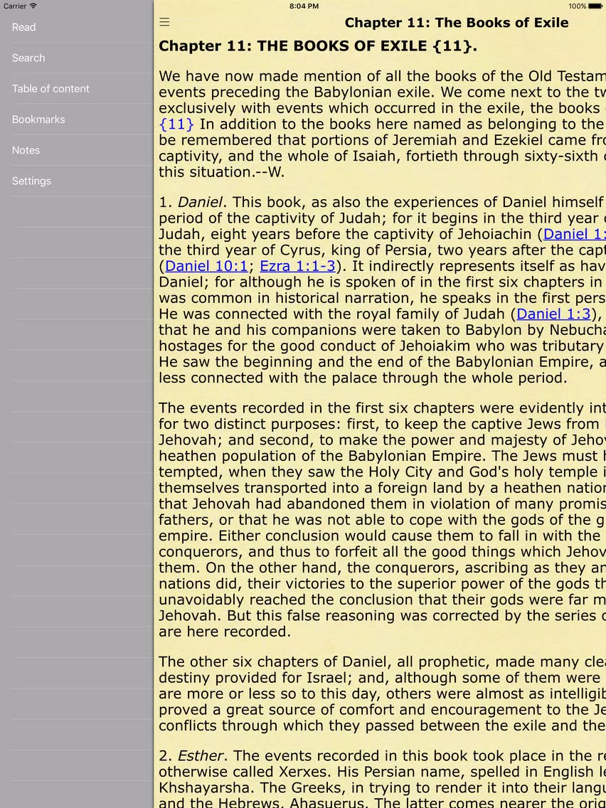 Bible Study Guide with King James Bible Verses iPad  Screenshots