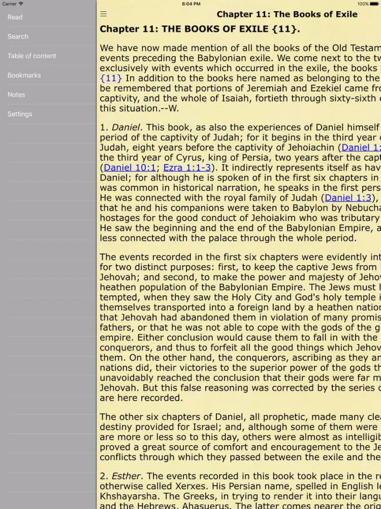 Скриншоты Bible Study Guide with King James Bible Verses iPad 
