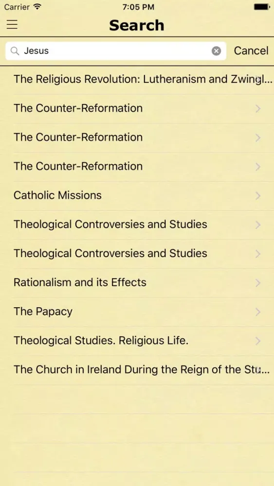 Capturas de pantalla de History of the Catholic Church by James MacCaffrey
