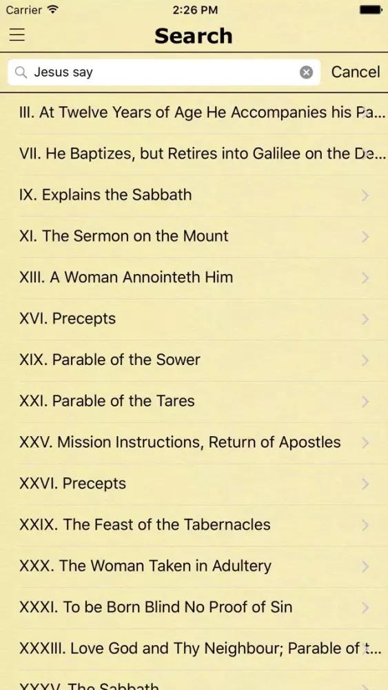 Jefferson Bible (The Life and Morals of Jesus of Nazareth) স্ক্রিনশট