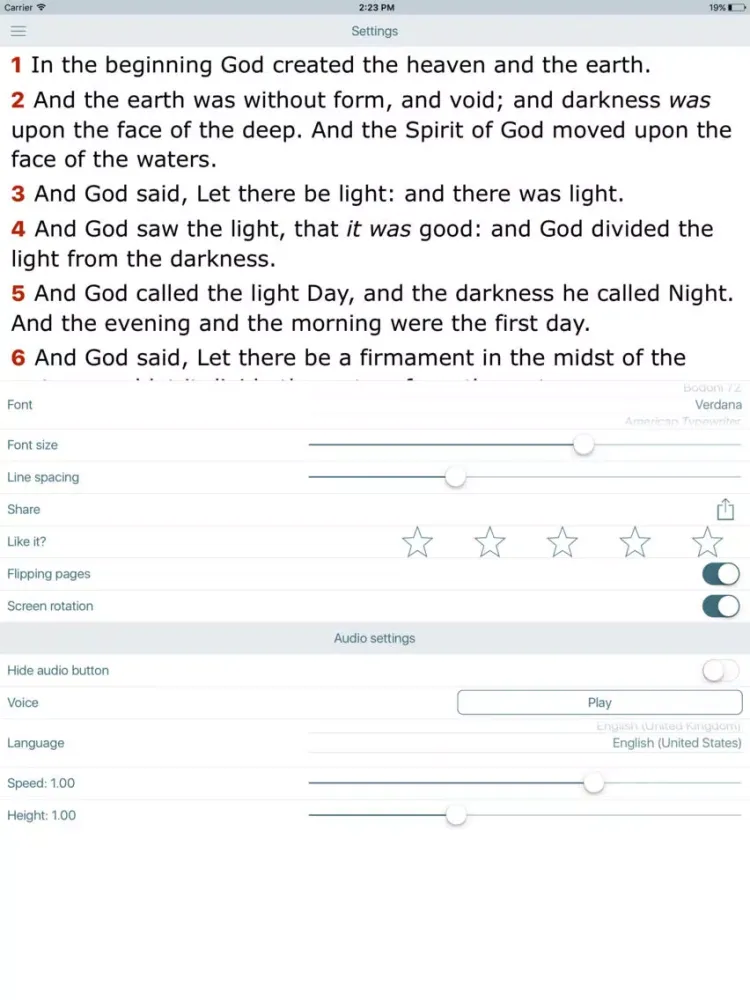 تصاویر Calvin's Commentary on the Bible with KJV Verses iPad 