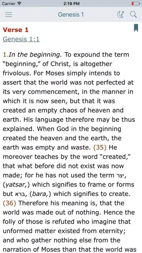 تصاویر Calvin's Commentary on the Bible with KJV Verses