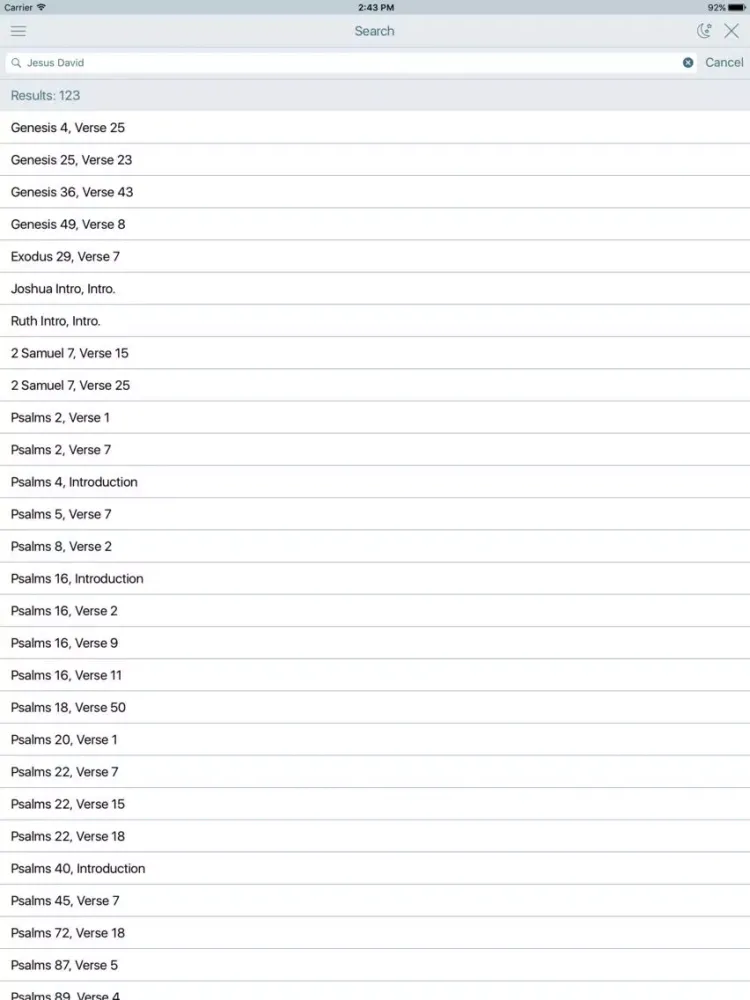 Adam Clarke Bible Commentary with KJV Audio Verses iPad  Screenshots