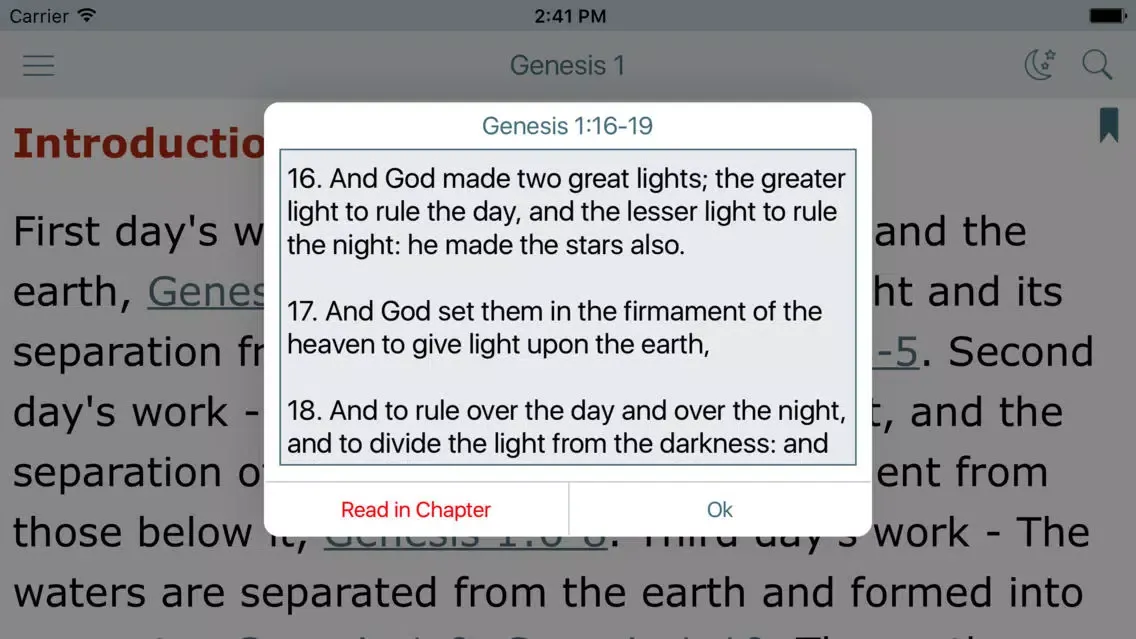 Adam Clarke Bible Commentary with KJV Audio Verses Screenshots