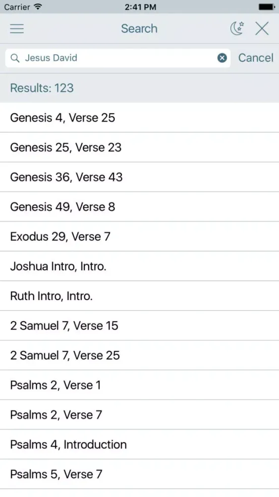 Adam Clarke Bible Commentary with KJV Audio Verses Screenshots