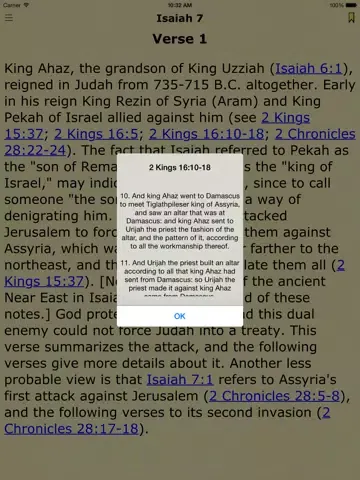 Tangkapan layar Constable Commentary (Bible Commentaries with KJV verses) iPad 