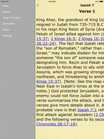 Tangkapan layar Constable Commentary (Bible Commentaries with KJV verses) iPad 