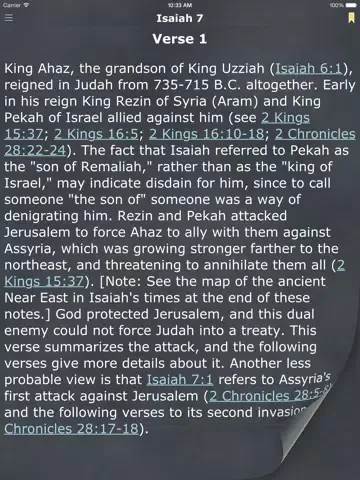 Tangkapan layar Constable Commentary (Bible Commentaries with KJV verses) iPad 