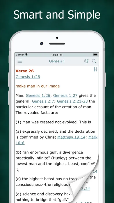 Scofield Reference Bible Note Screenshots
