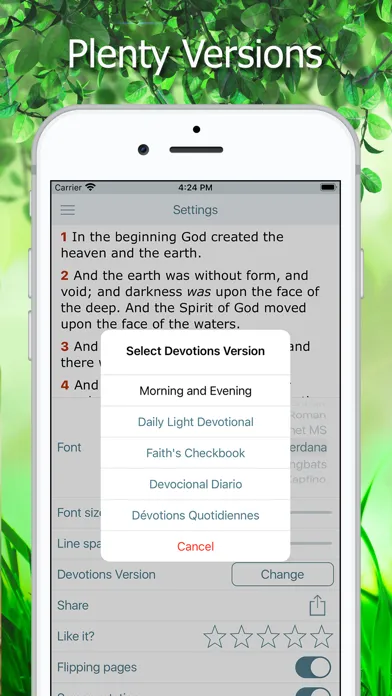 Morning and Evening Devotion Screenshots