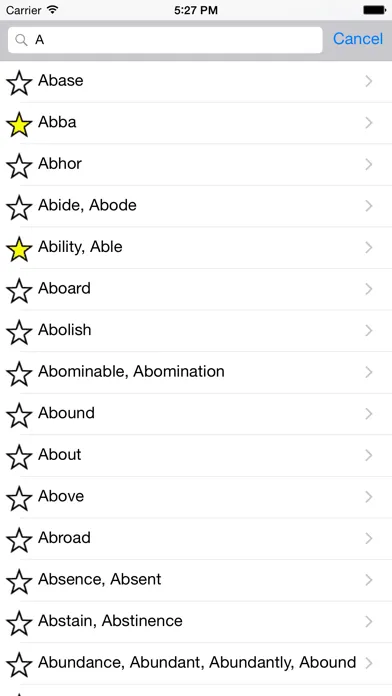 Zrzuty ekranu Vine's Expository Dictionary