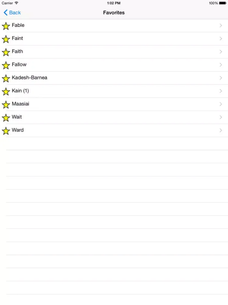 Bible Encyclopaedia with KJV Verses iPad  Ekran Görüntüleri