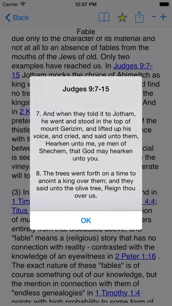 Bible Encyclopaedia with KJV Verses Ekran Görüntüleri