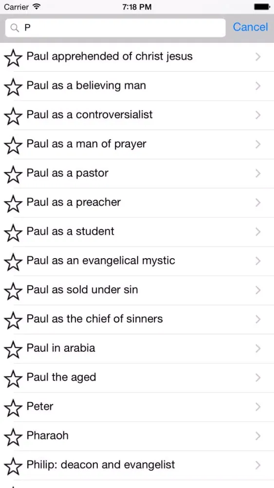 Скриншоты Bible Characters by A. Whyte