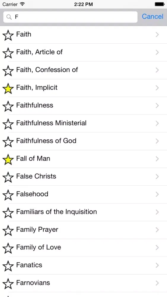 ภาพหน้าจอของ Theological Dictionary C. Buck
