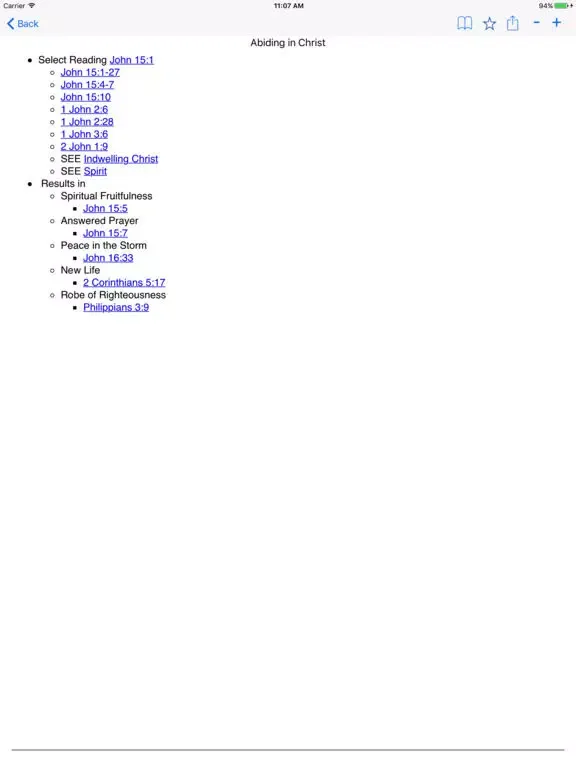 Thompson's Study Bible with KJV Reference Verses iPad  स्क्रीनशॉट