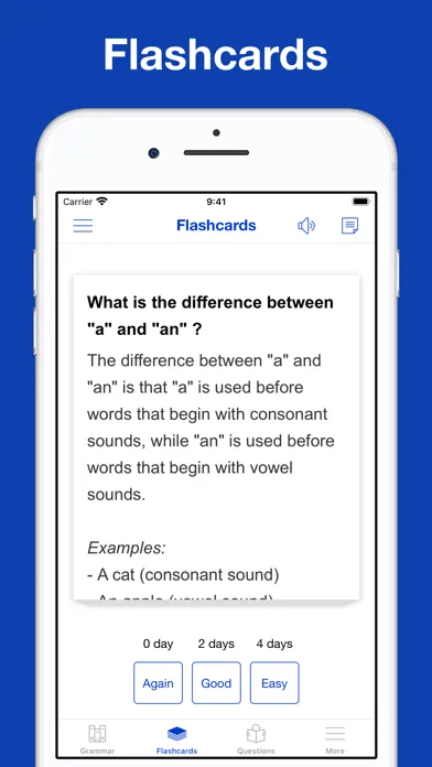 Ảnh chụp màn hình của English Grammar Practices