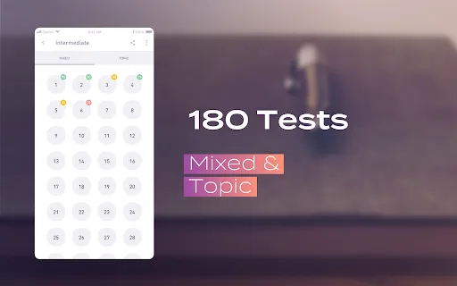 English Grammar Test Screenshots
