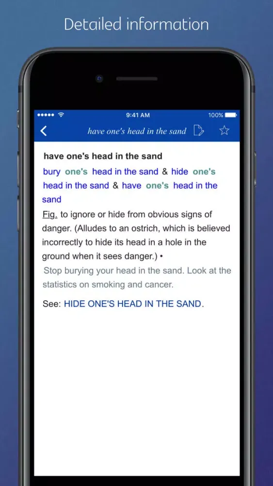 English Idiom Dictionary - combined version Screenshots