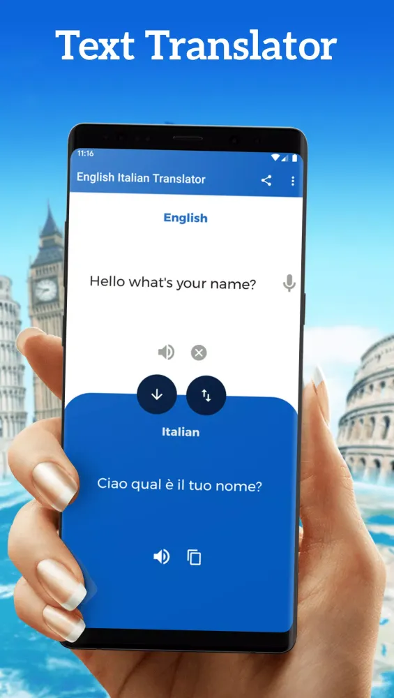 English Italian Translator Ekran Görüntüleri