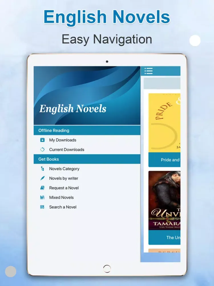 تصاویر English Novel Collection iPad 