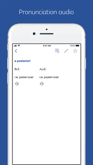 Capturas de tela do English Phonetic Dictionary