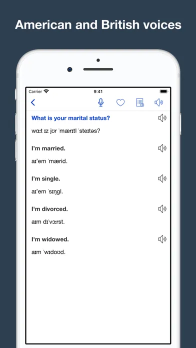 English questions and answers 스크린샷