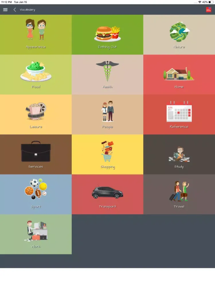 Скриншоты Learn English Sentences Daily iPad 