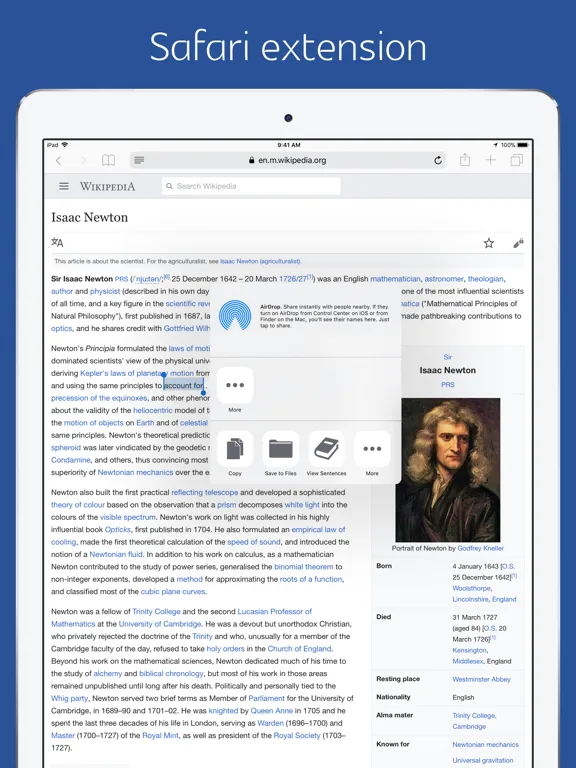 English Sentence Dictionary iPad  Screenshots