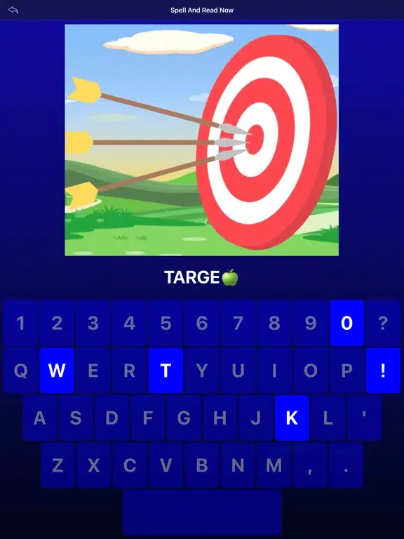 Ảnh chụp màn hình của Spell And Read Now iPad 