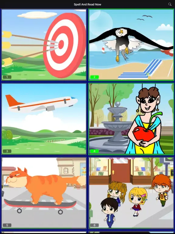 Ảnh chụp màn hình của Spell And Read Now iPad 